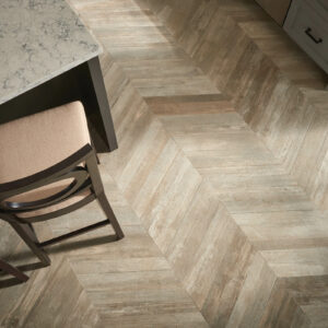 Glee chevron tile flooring | Carpet Outlet Plus