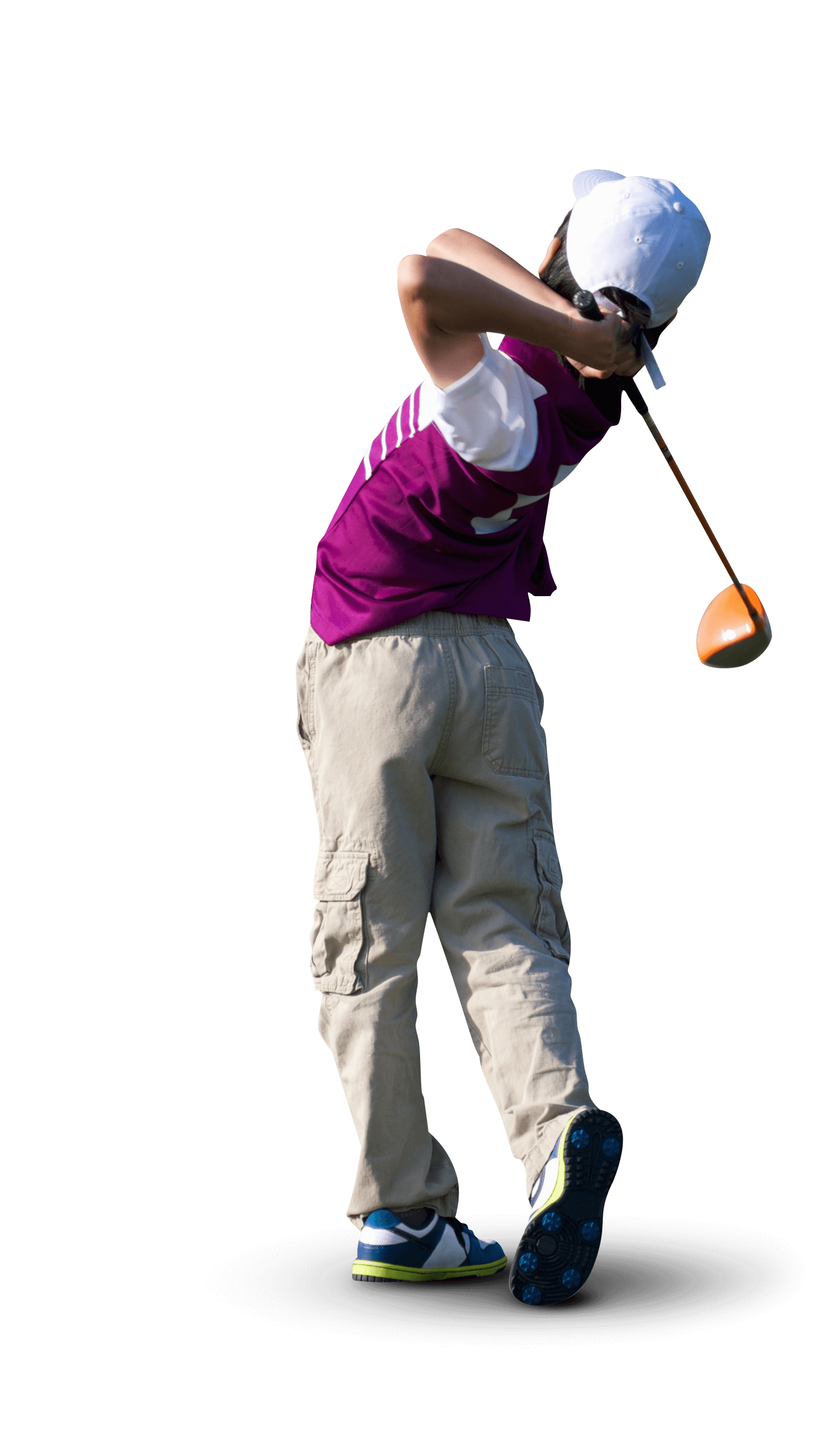 Child Golfing Child Golfing