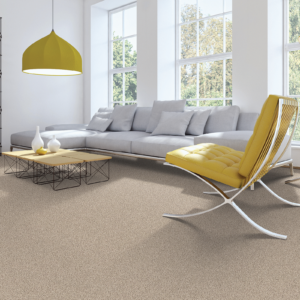 YELLOW CHAIR CARPET