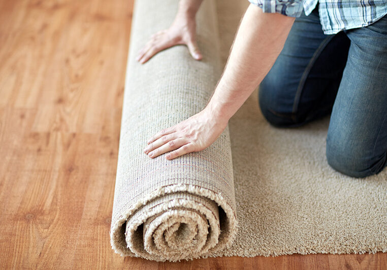 During Carpet Install During Carpet Install