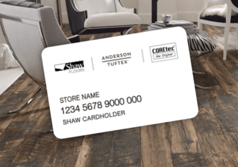 shaw-financing | Carpet Outlet Plus